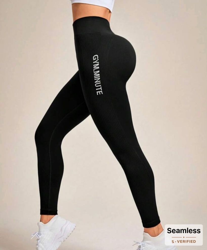 3 Seamless High-Waisted Tummy Control Yoga Pants, Sporty Style Athletic Leggings, Made Of Breathable And Stretchy Fabric With Warmth Retention. Suitable For Gym And Daily Wear, Featuring Waist Slimming And Butt Lifting Effects. A Must-Have For Autumn And