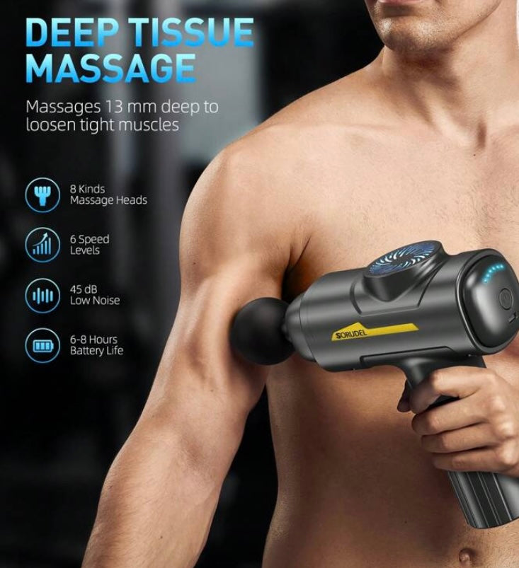 Massage Gun Fitness Equipment Fascia Gun