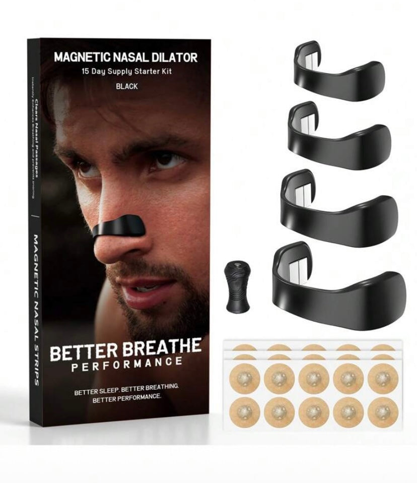 Nasal Breathing Dilator, Nasal Congestion, Exercise Ventilation, Nasal Patch, Nasal Intake, Magnetic Nasal Strap