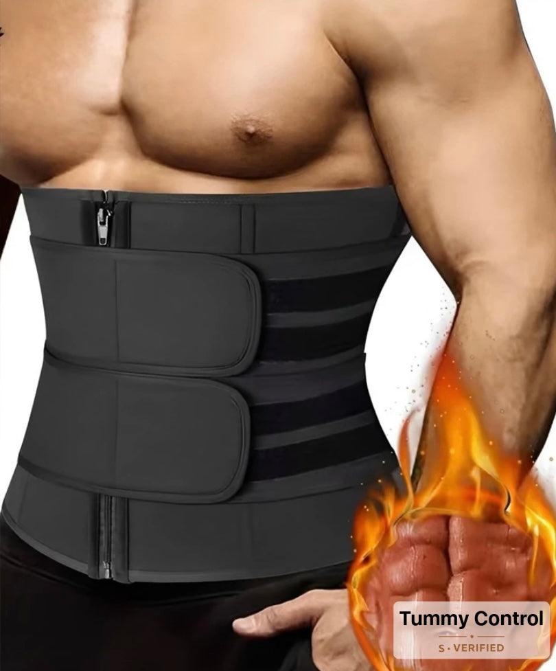Sauna Waist Trimmer Belt for Men