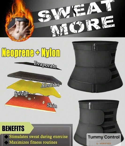 Sauna Waist Trimmer Belt for Men