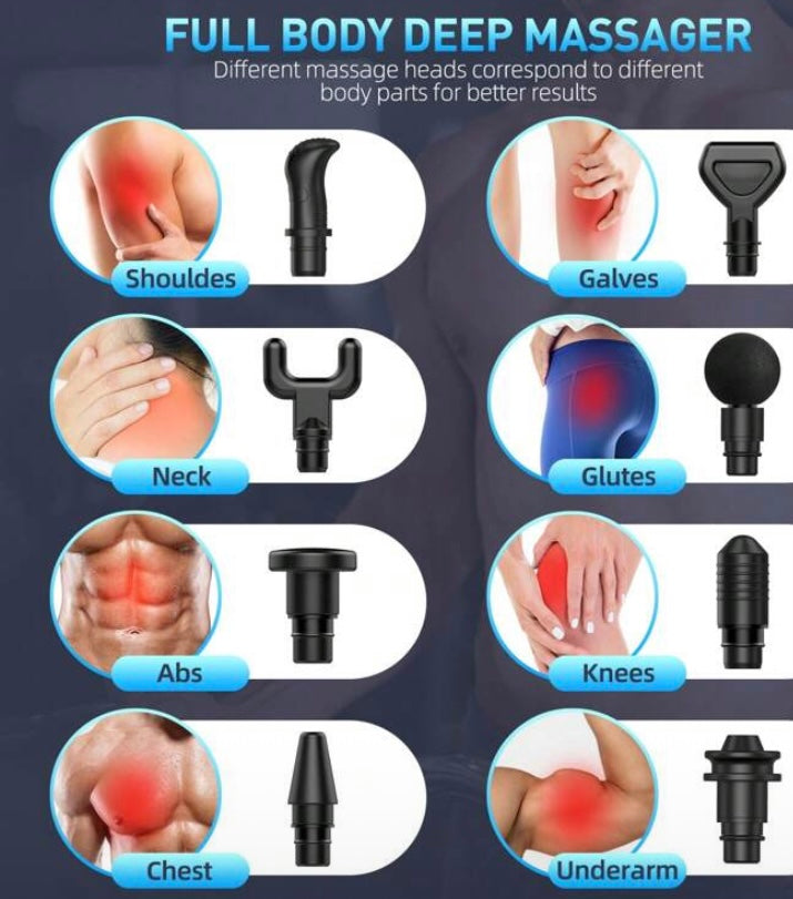 Massage Gun Fitness Equipment Fascia Gun